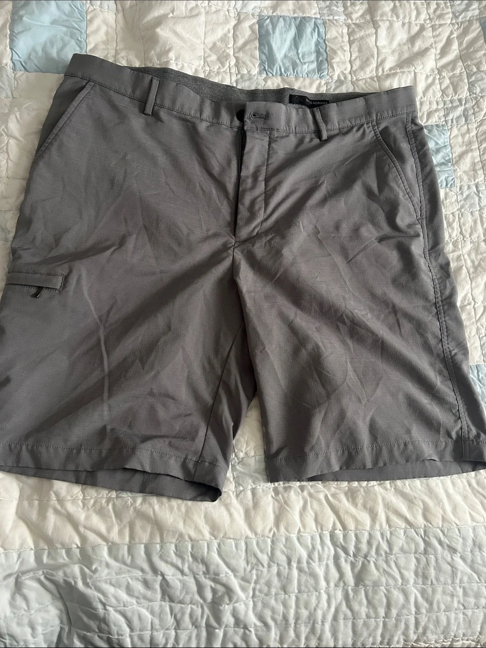 Greg Norman Collection Gray Performance Hybrid Shorts